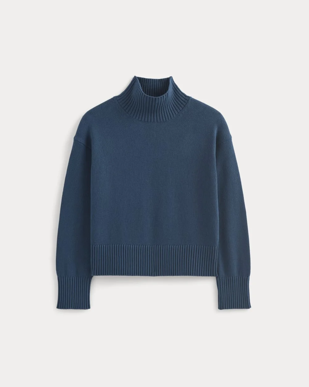 THE BOXY TURTLENECK IN EVERYDAY COTTON - 1