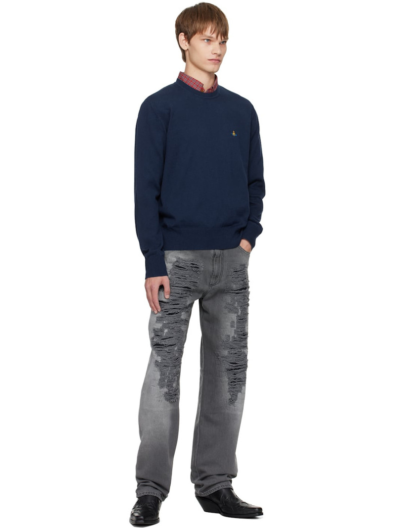 Vivienne Westwood Navy Alex Sweater outlook