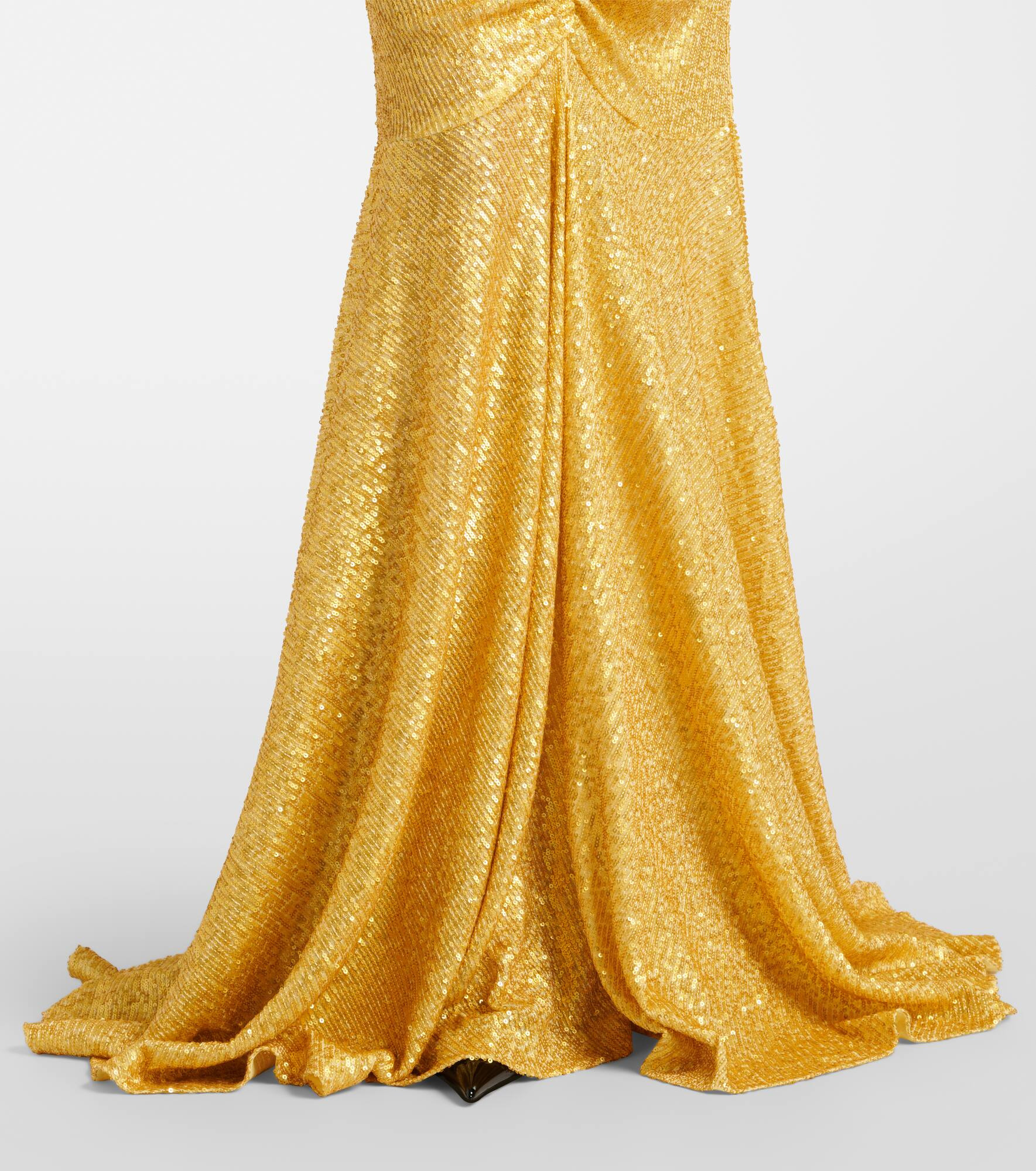 Sequined ruched gown - 5