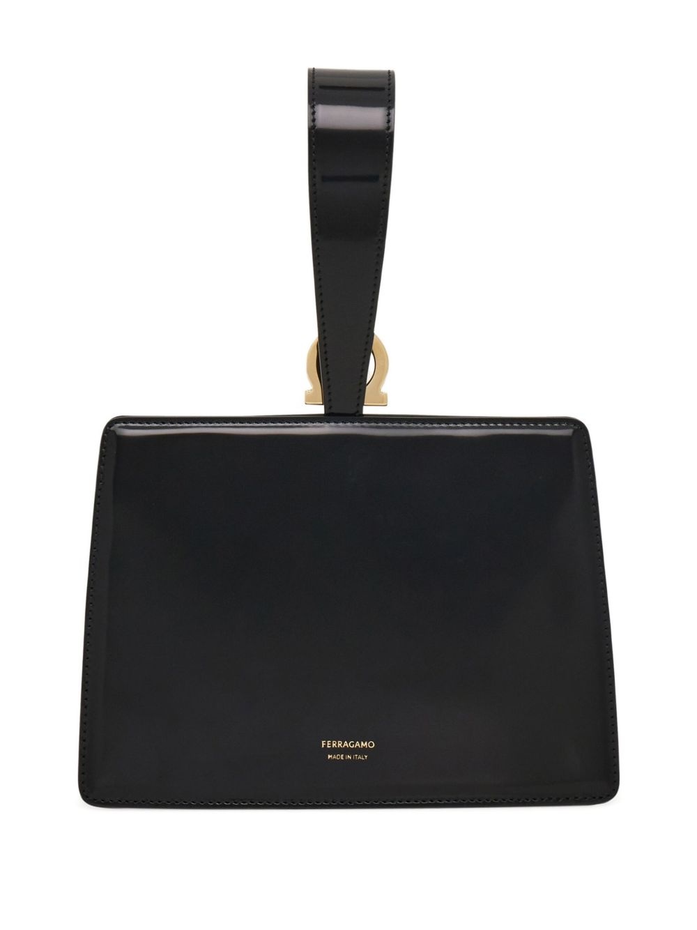 geometric leather handbag - 2