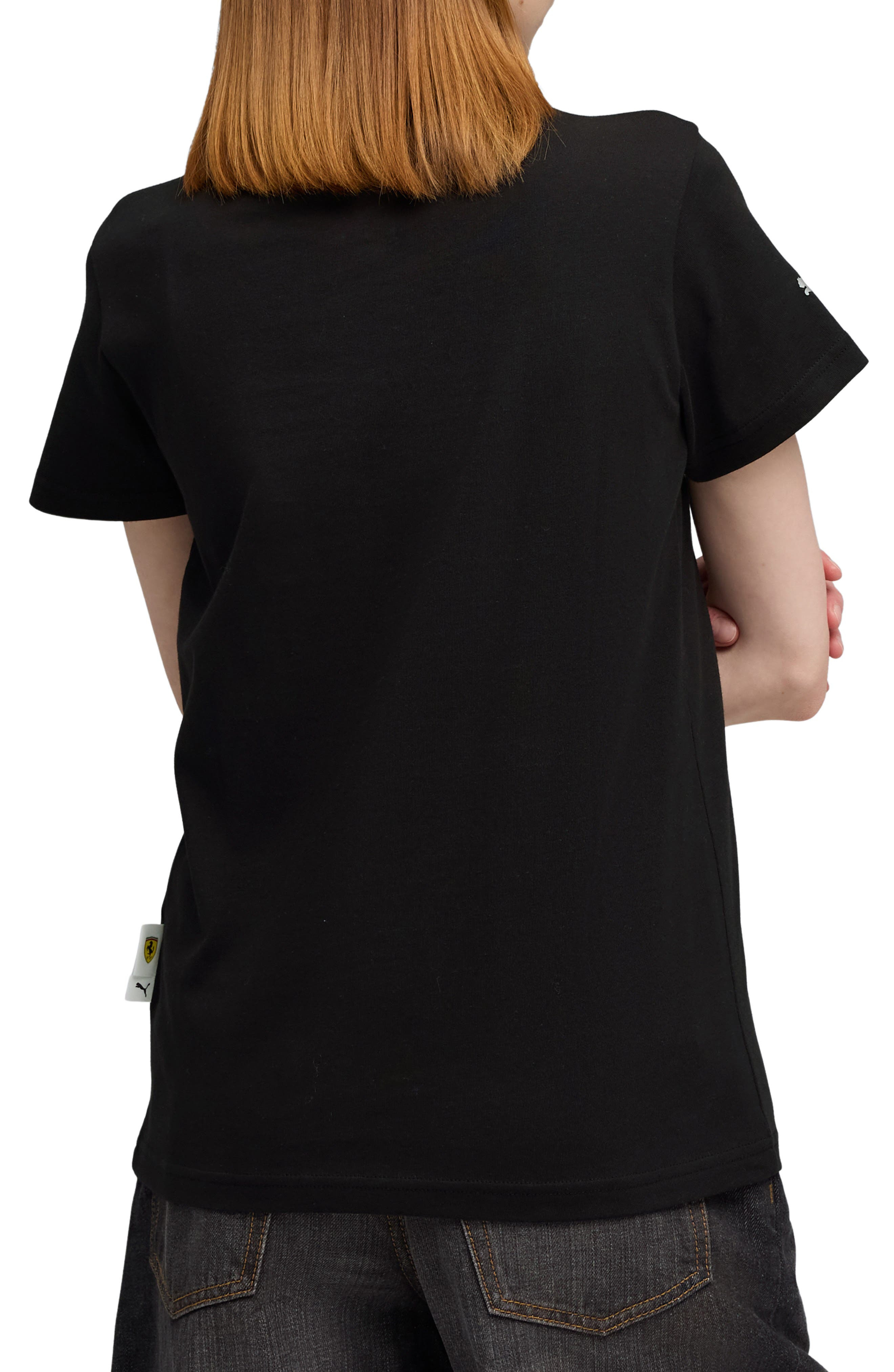 PUMA x Ferrari Sportswear Cotton Graphic T-Shirt in Puma Black at Nordstrom - 2
