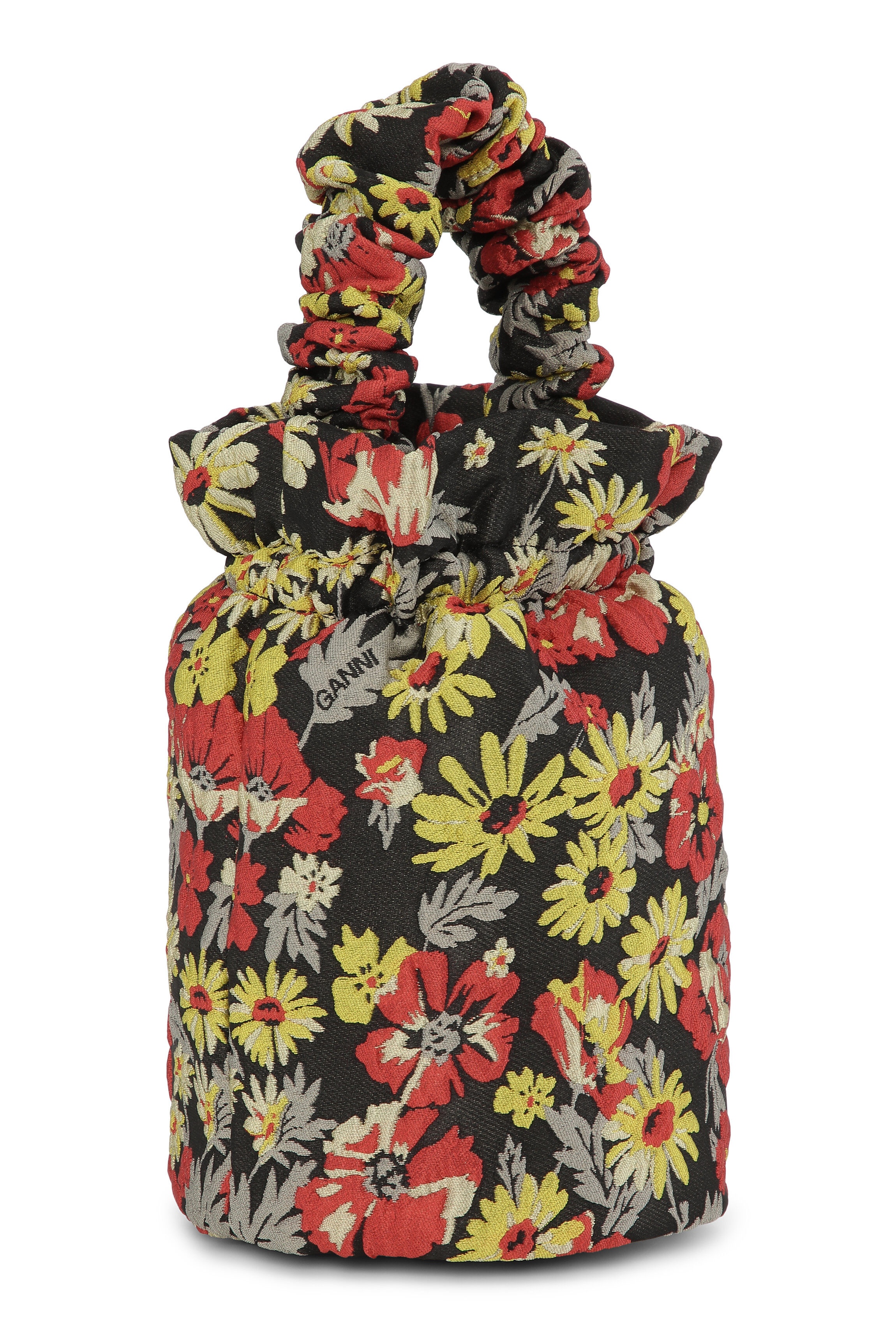 RUCHED TOP HANDLE BAG - 2