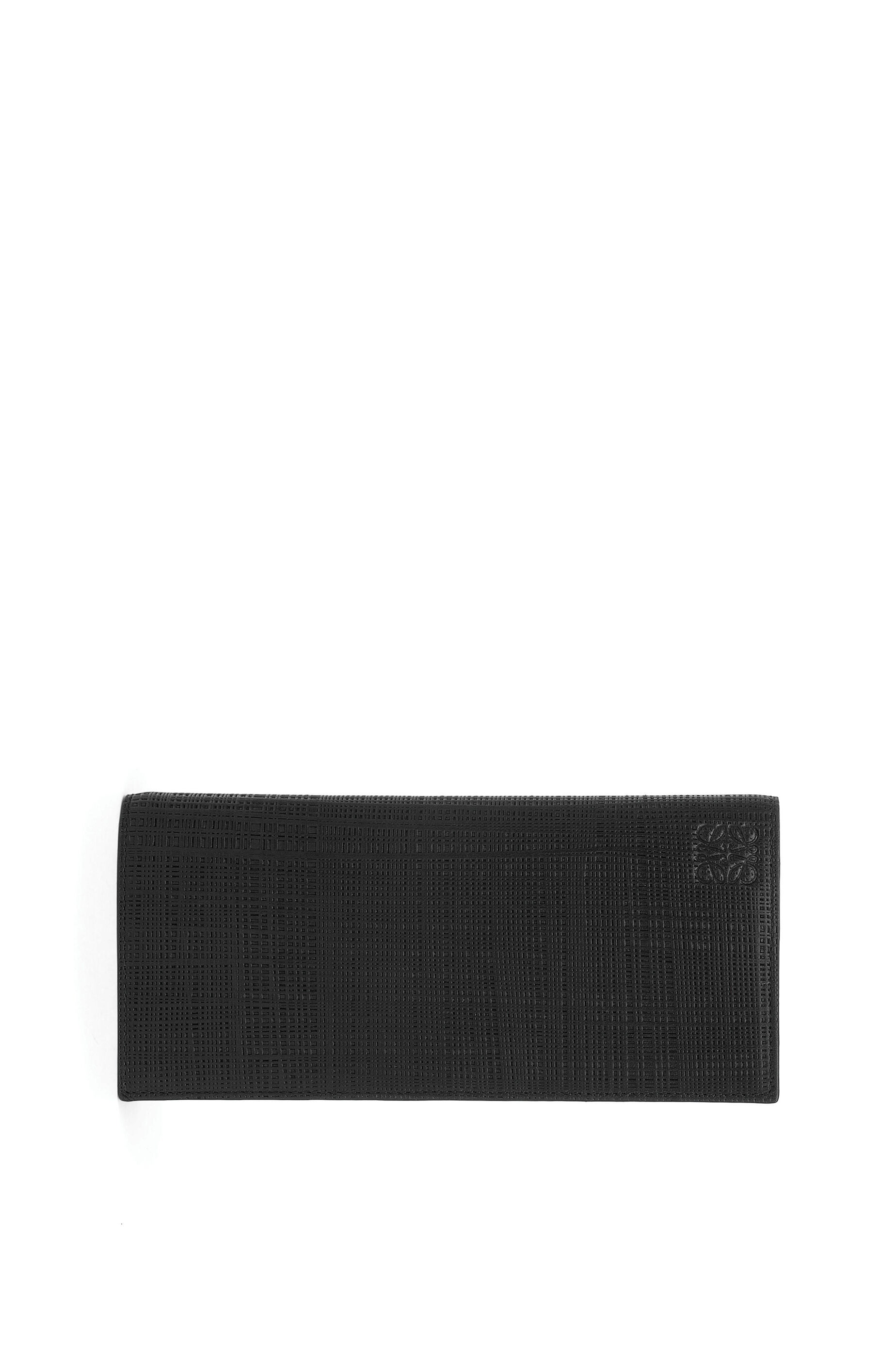 Long horizontal wallet in calfskin - 3