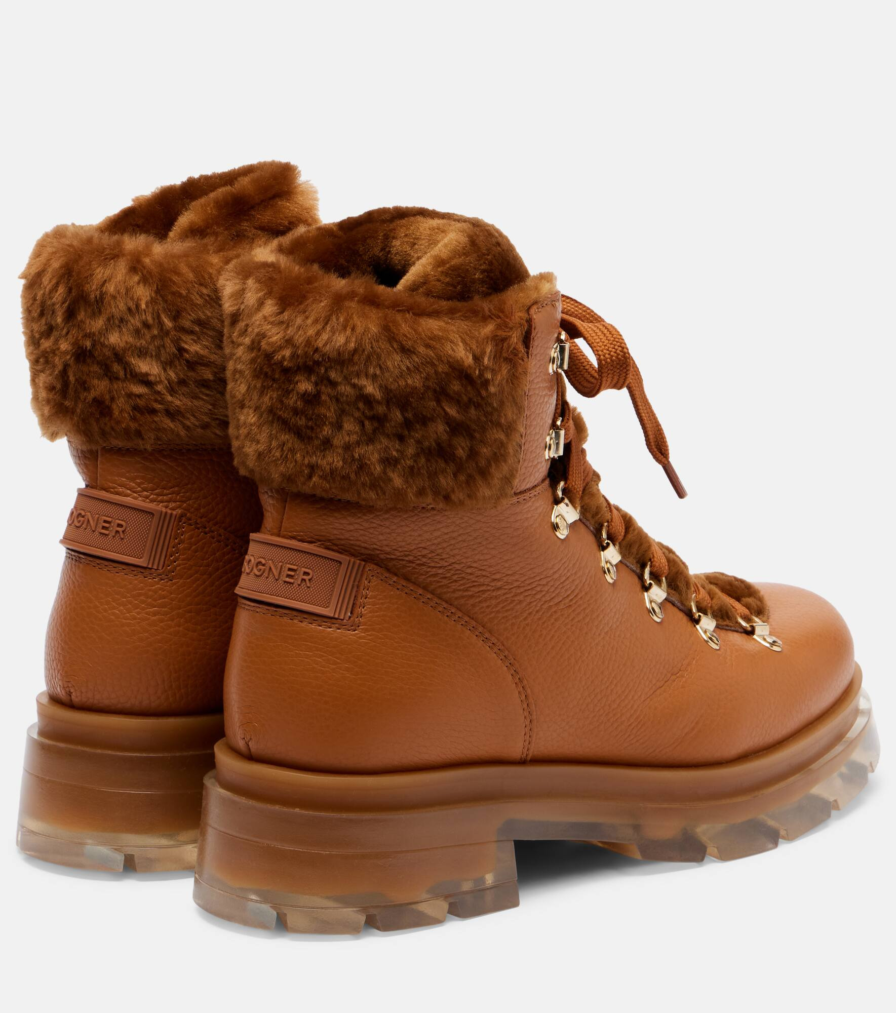 Swansea shearling-lined leather ankle boots - 2