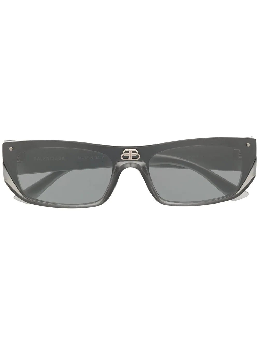 Shield rectangular-frame sunglasses - 1