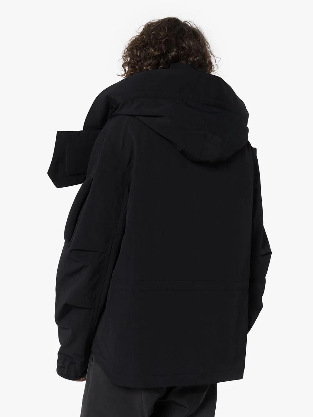 textured hooded jacket - 4