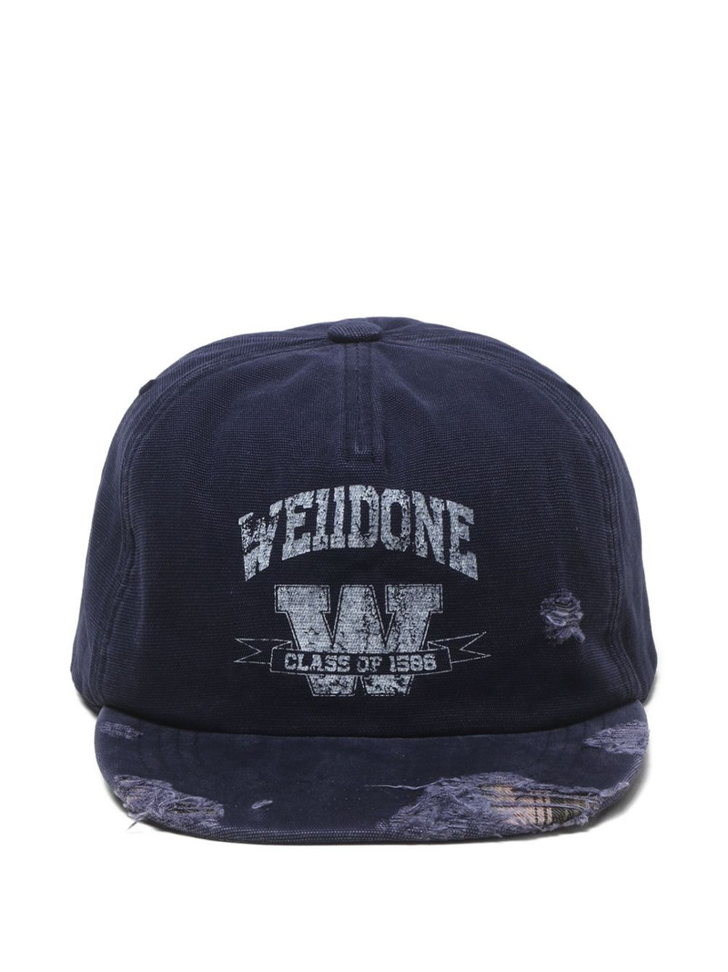 distressed logo cap 1