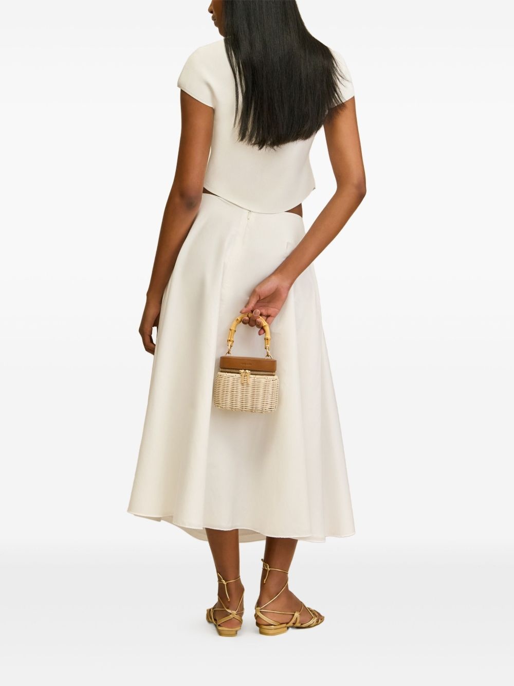 Ely A-line midi skirt - 4