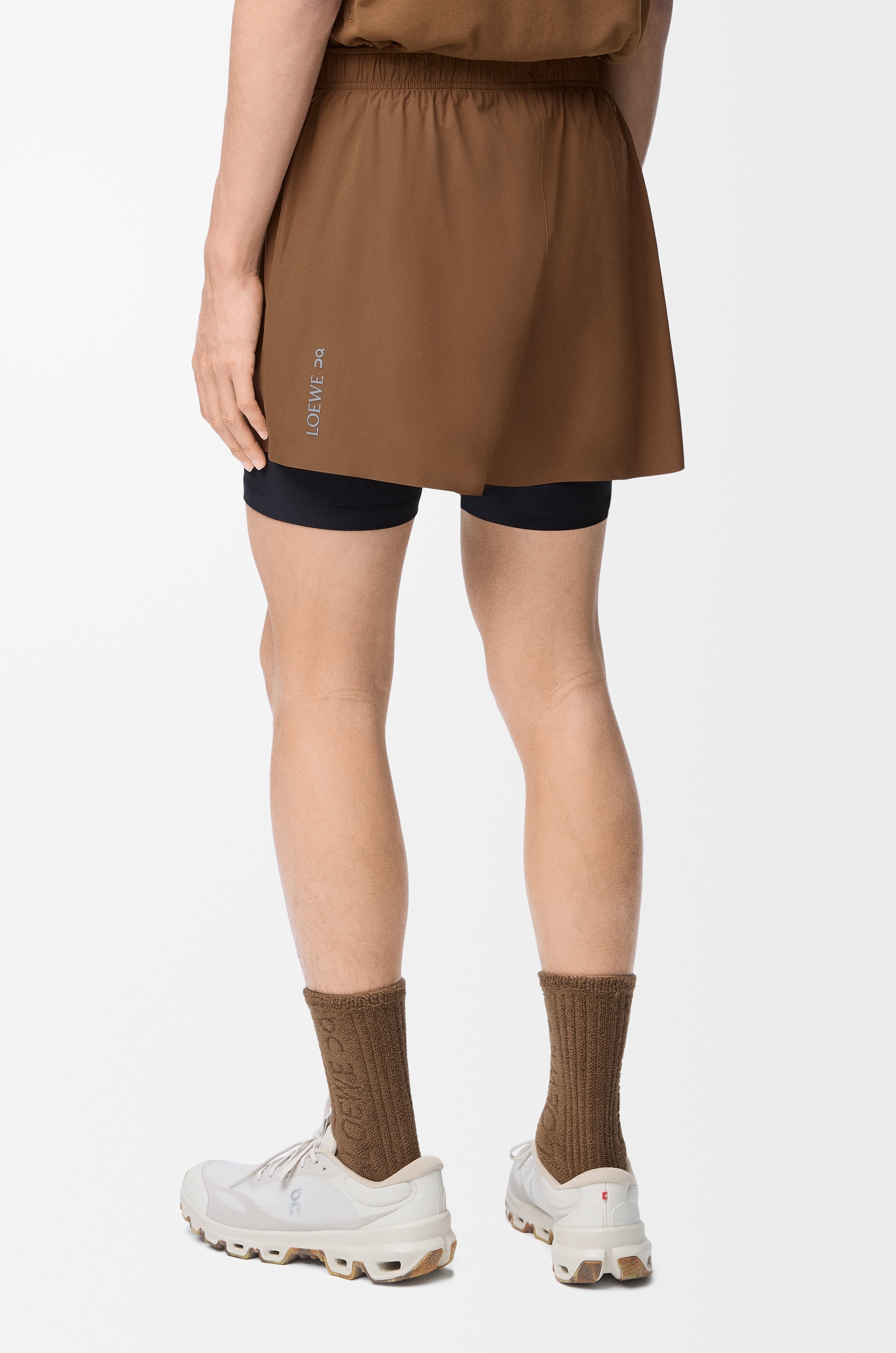 Performance shorts in technical shell - 4