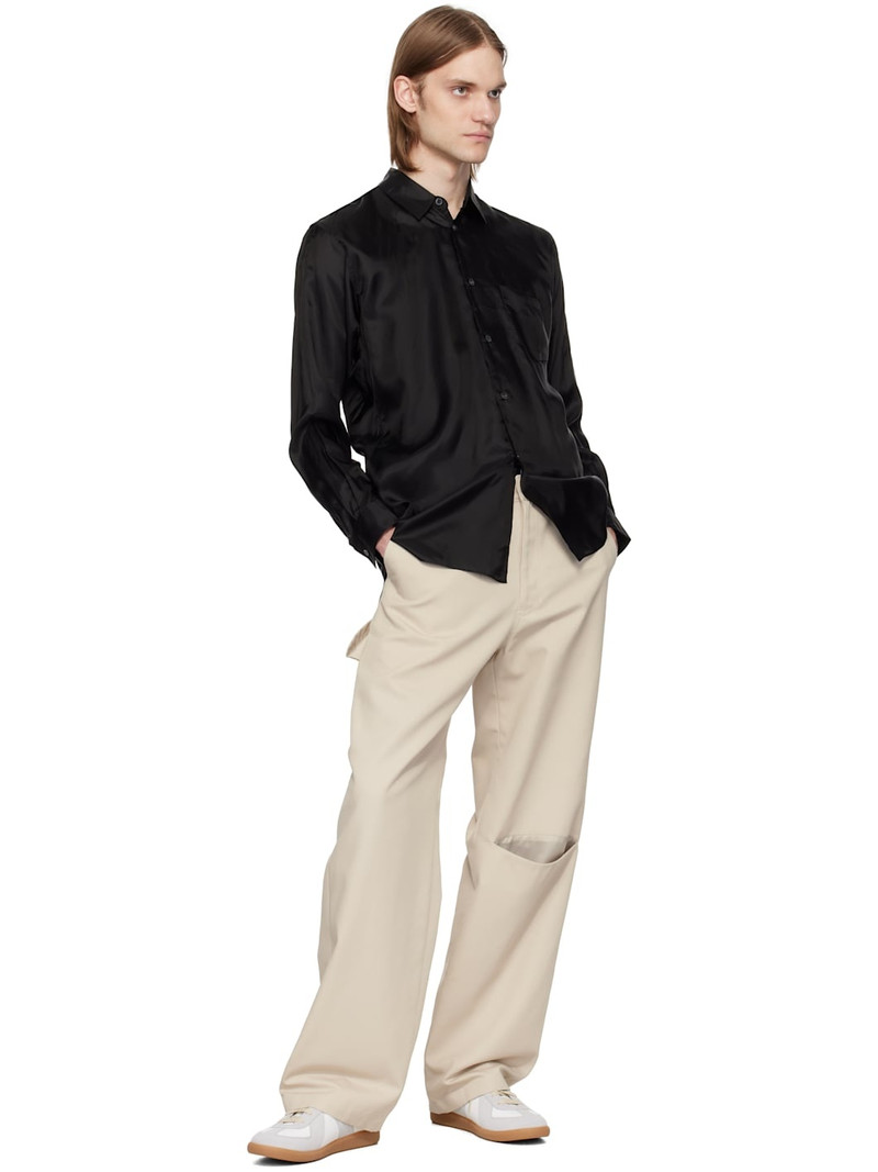 Comme des Garçons SHIRT Black Plain Shape 2 Shirt outlook