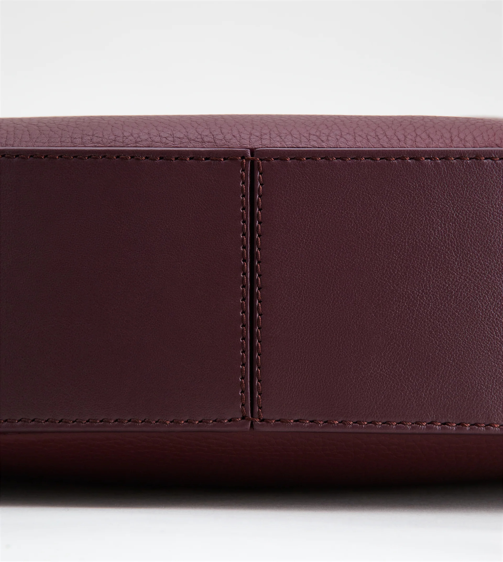 TOD'S OBOE BAG SMALL - BURGUNDY - 4