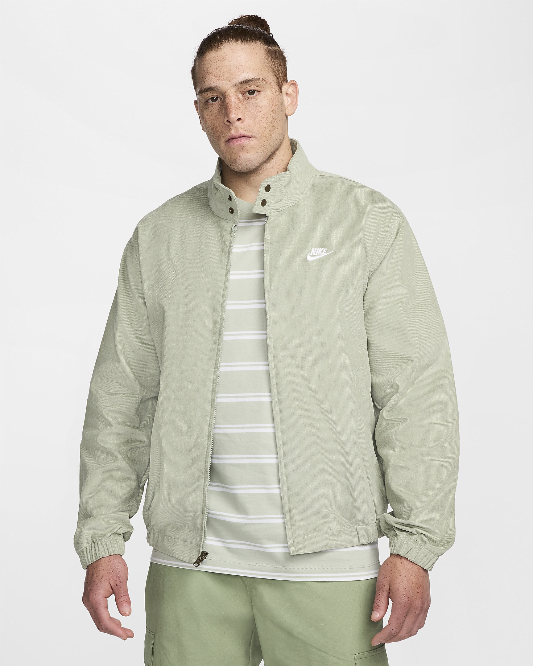 Nike Sportswear Club Men's Corduroy Harrington Jacket - 1