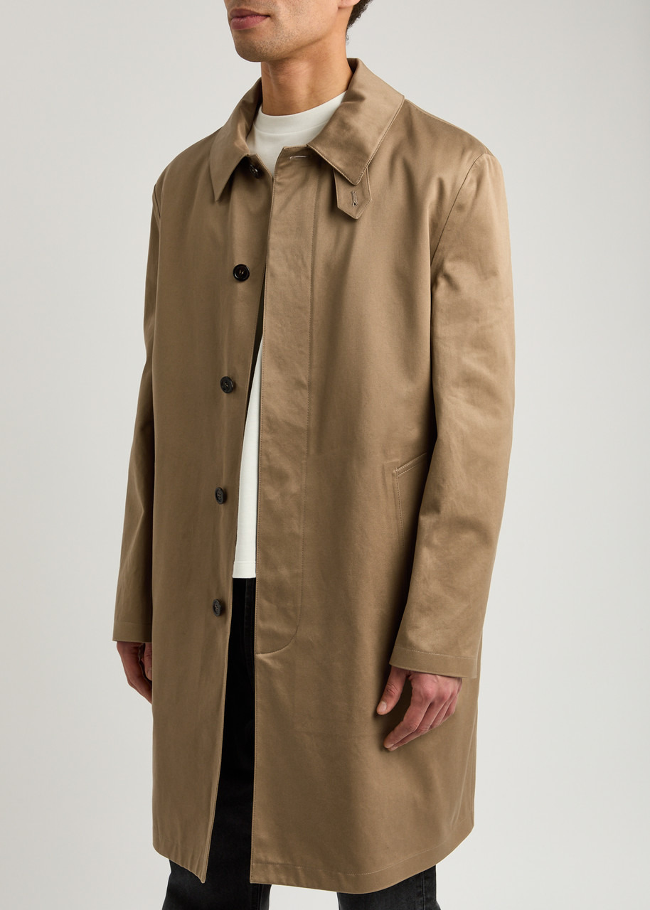 Saint Laurent Layered Cotton Coat - 2