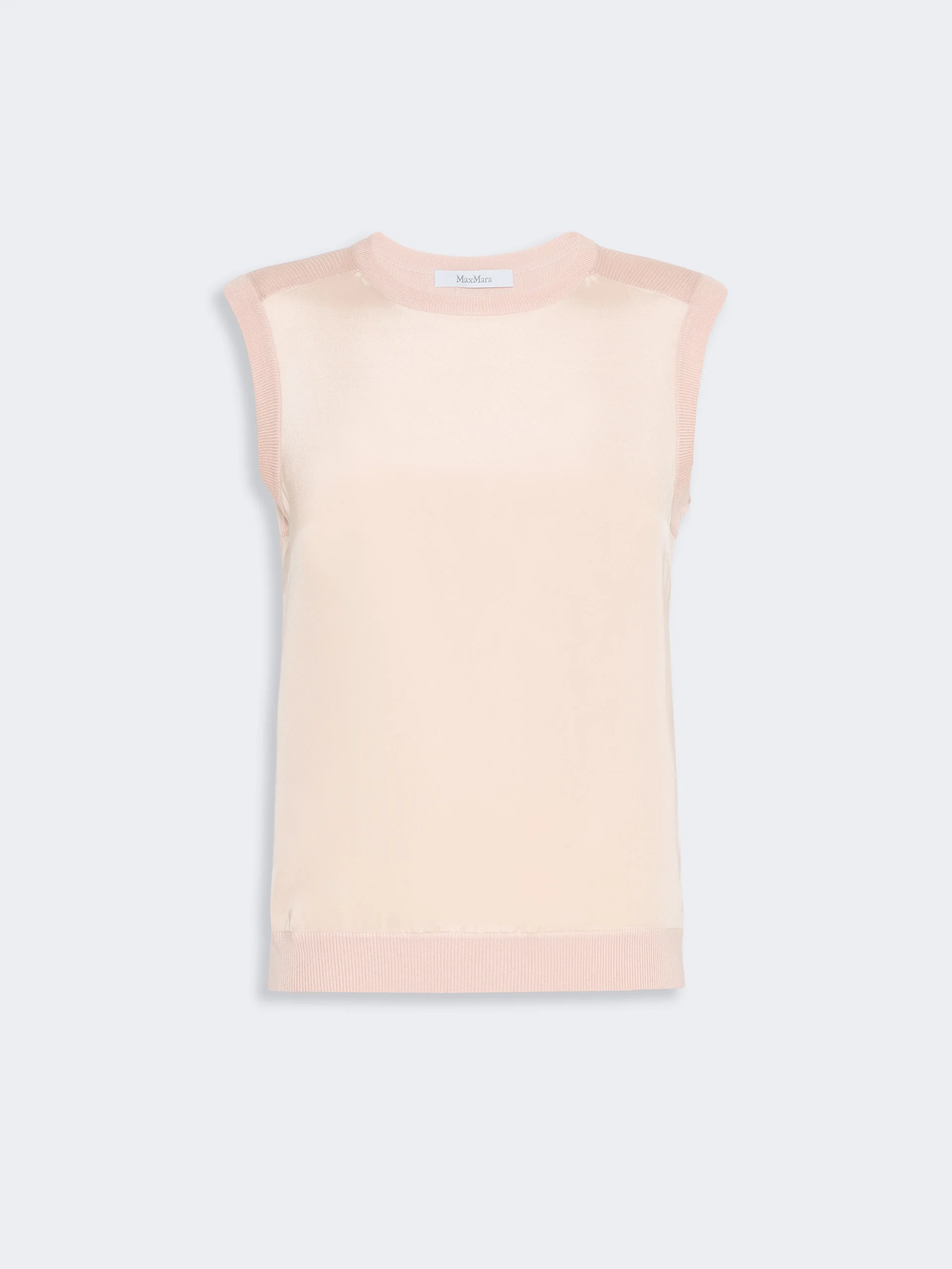 GINSENG Cashmere and silk yarn sweater - PINK - 1