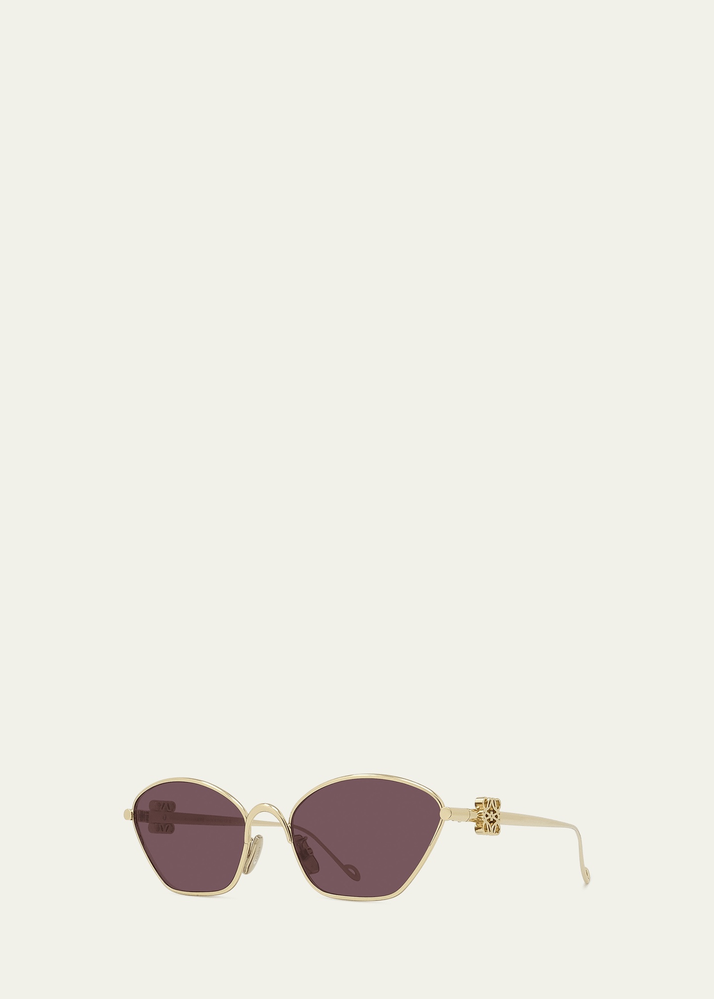 Anagram Metal Cat-Eye Sunglasses - 2
