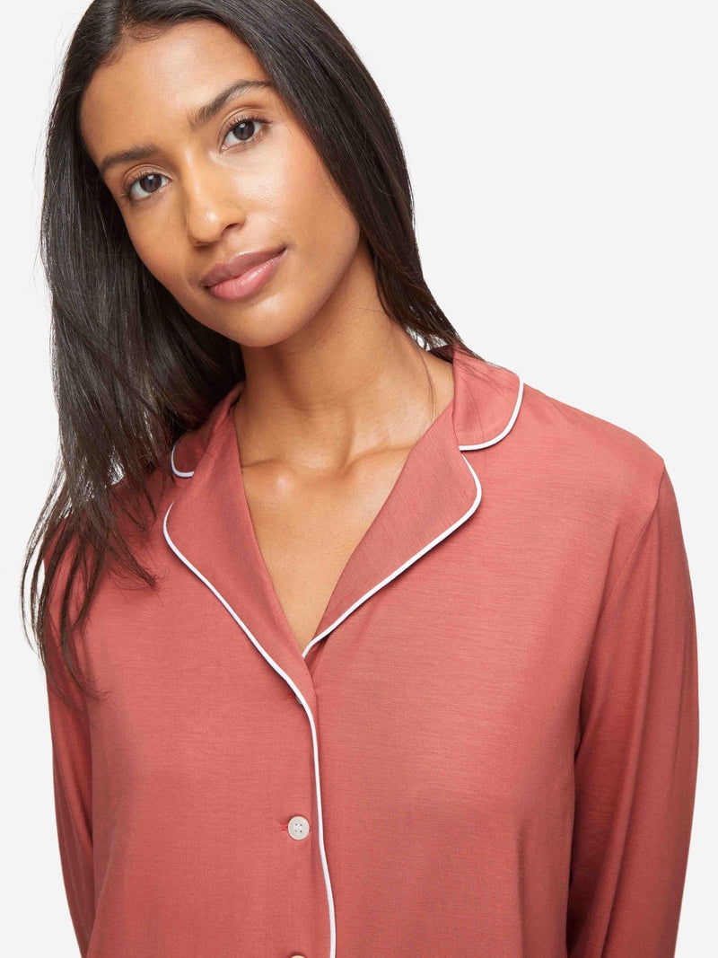 Women's Pyjamas Lara Micro Modal Stretch Soft Cedar - 7
