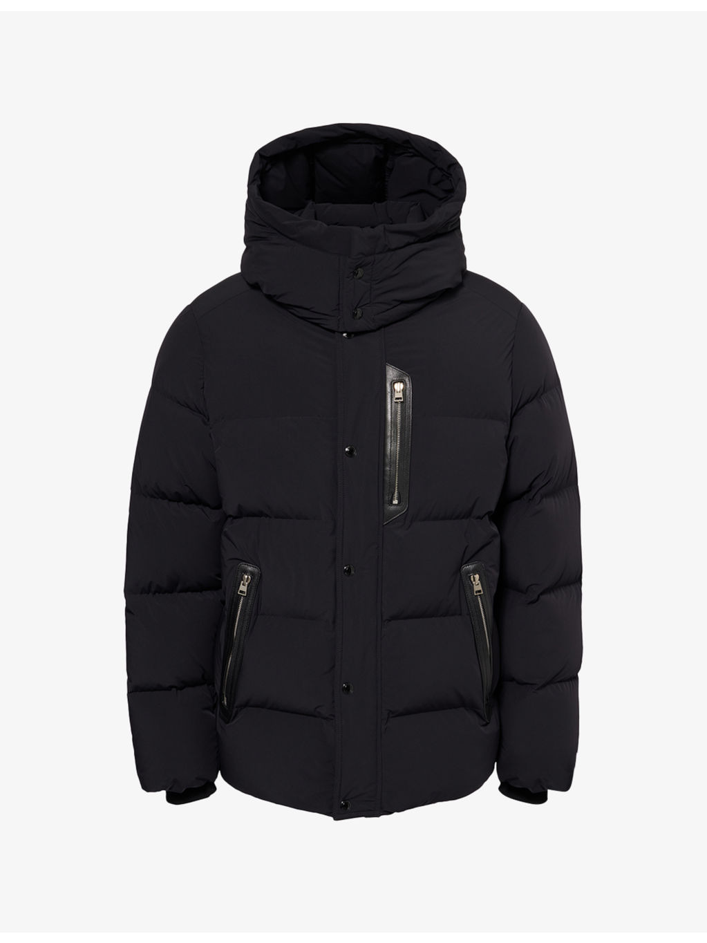 Hooded Padded Shell Puffer Jacket - 1