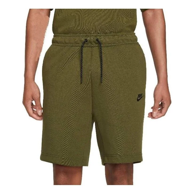 Nike Sportswear Tech Fleece Revival Shorts 'Olive Green' CU4503-326 - 1