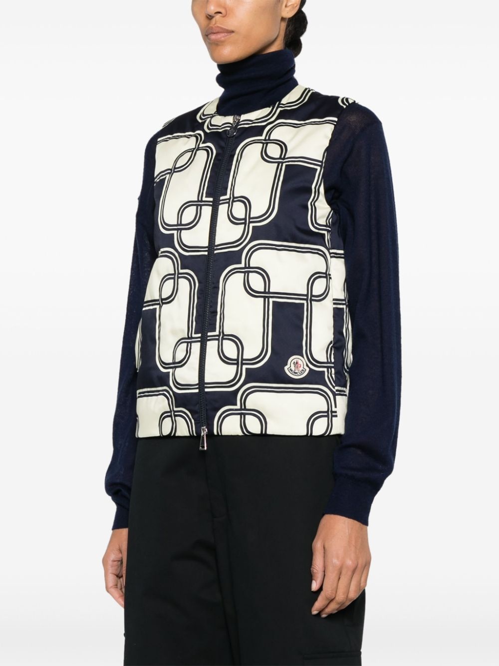 Fedra Chain-print vest - 3
