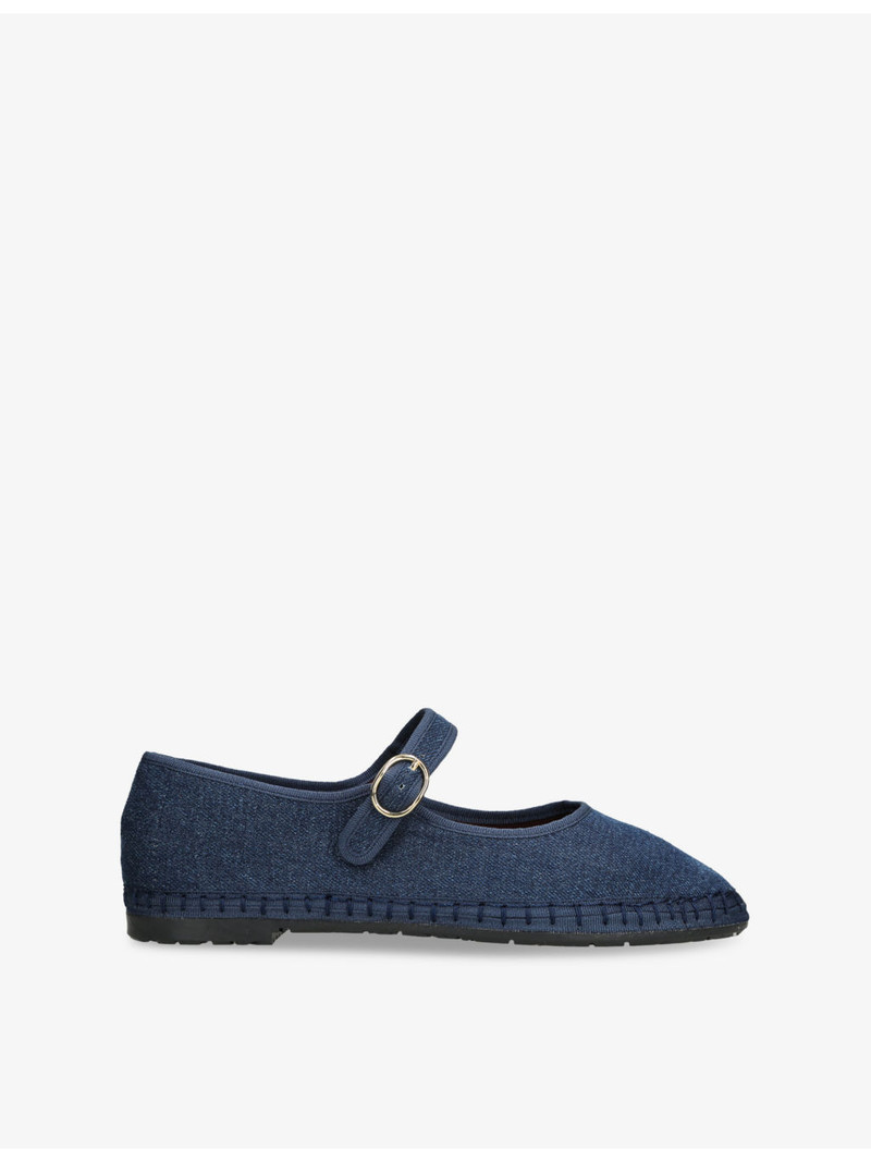 FLABELUS Rostova Cotton Ballet Flats outlook