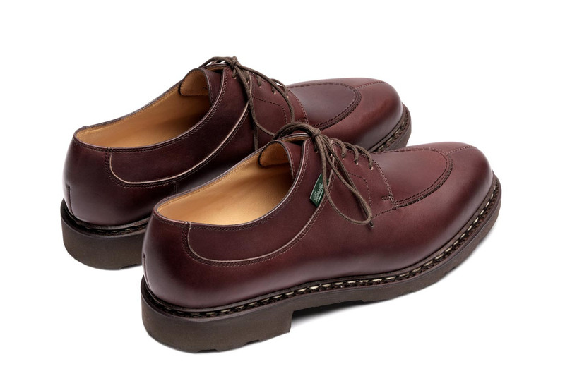 Paraboot Avignon Lisse Café - Rubber Sole outlook
