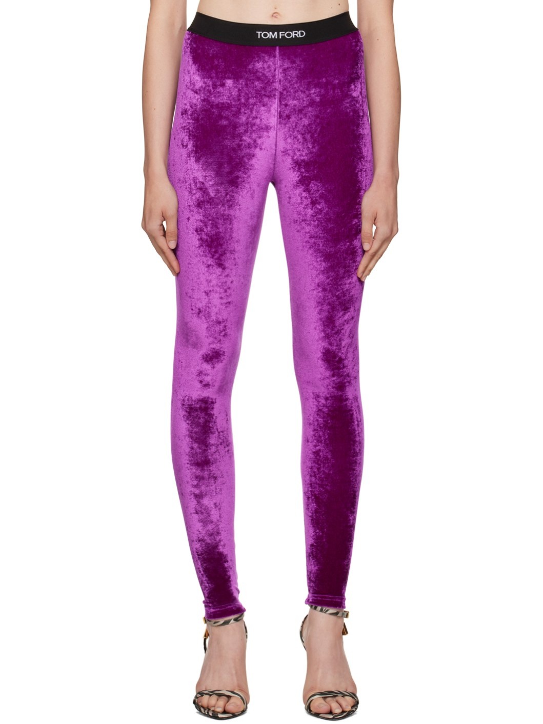 Purple Signature Leggings - 1