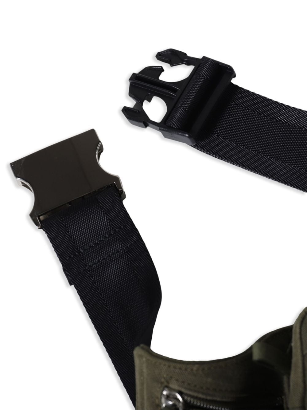 text-print belt bag - 5