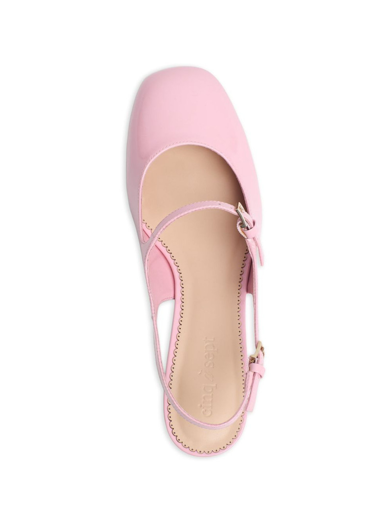 Diana slingback leather pumps 3