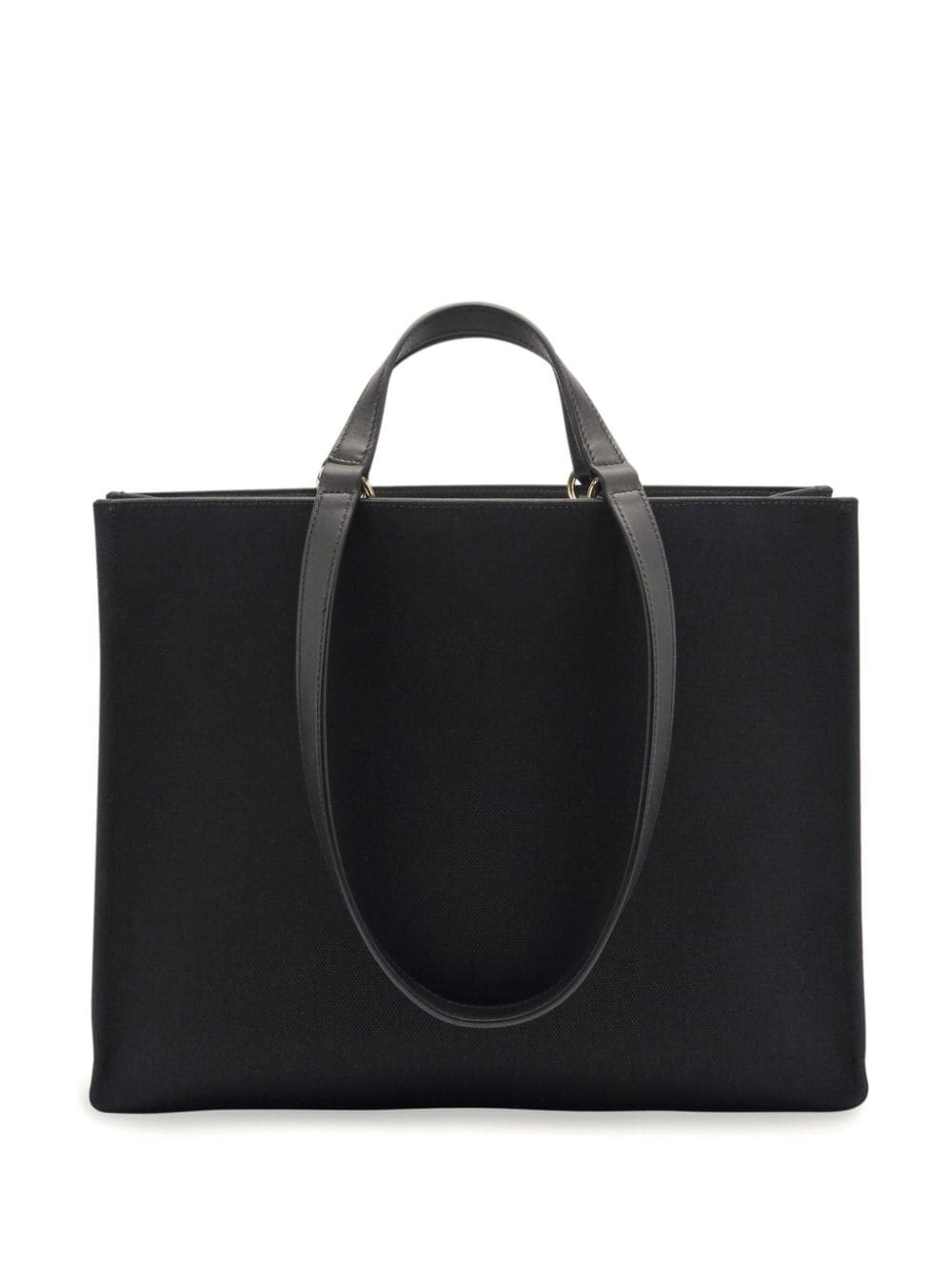 medium Venna logo-embroidered tote bag - 4