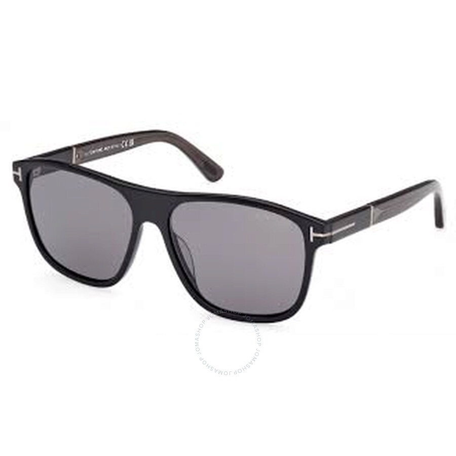 Tom Ford Frances Smoke Sport Ladies Sunglasses FT1081 01A 58 - 1