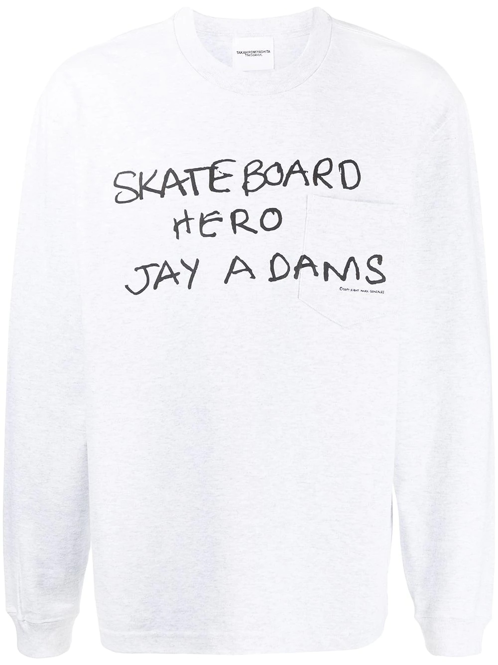 xTakahiromiyashita The Soloist x Mark Gonzales sweatshirt - 1