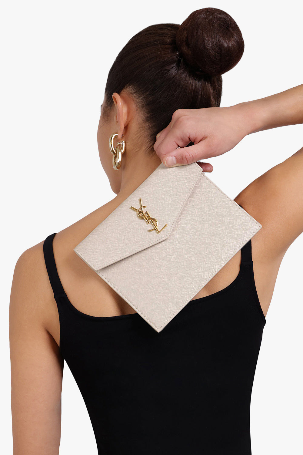SMALL UPTOWN POUCH CREMA SOFT /GOLD - 4