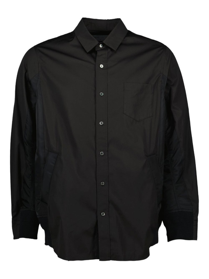 poplin nylon shirt 1