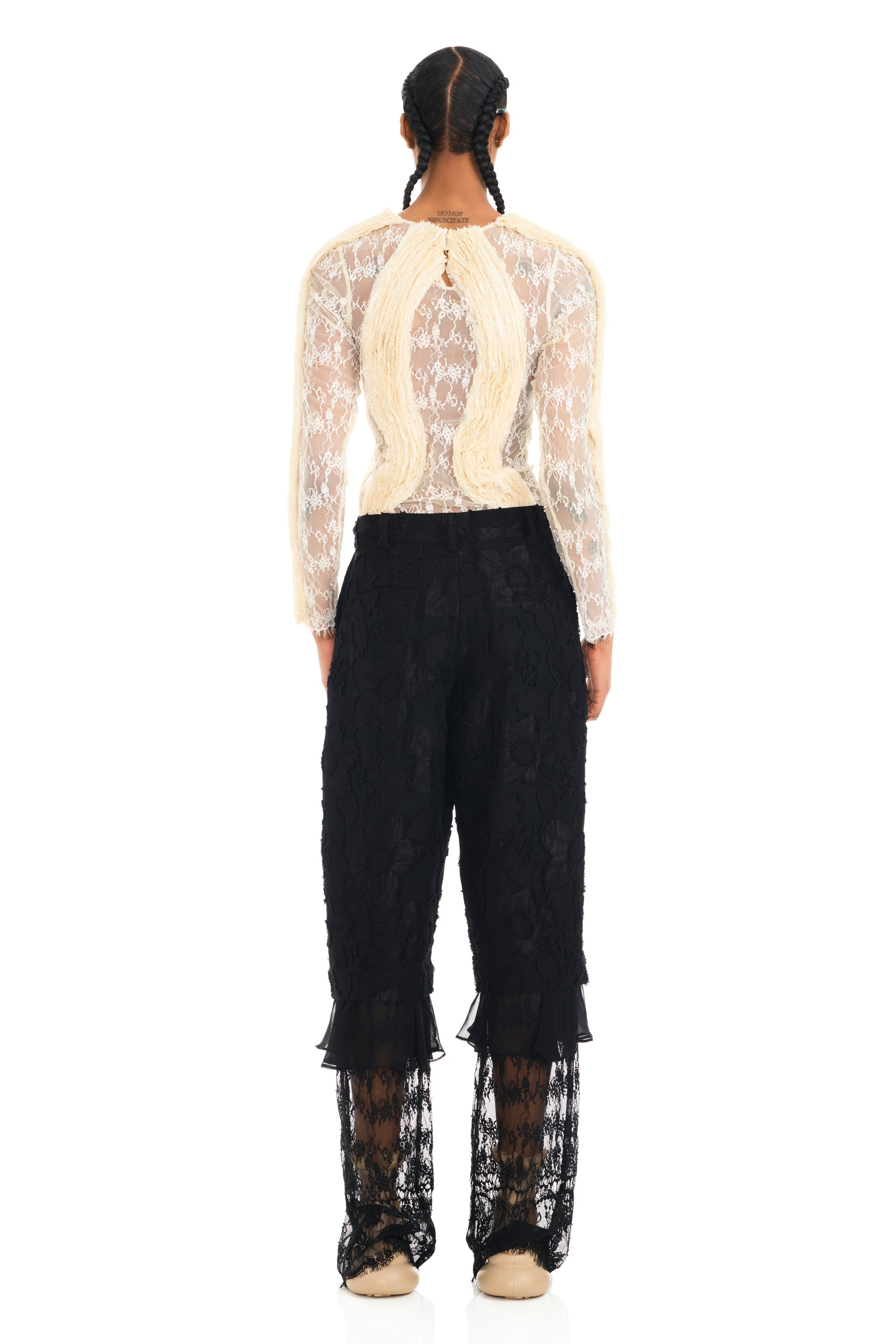BLACK GERANIUM TROUSER - 5