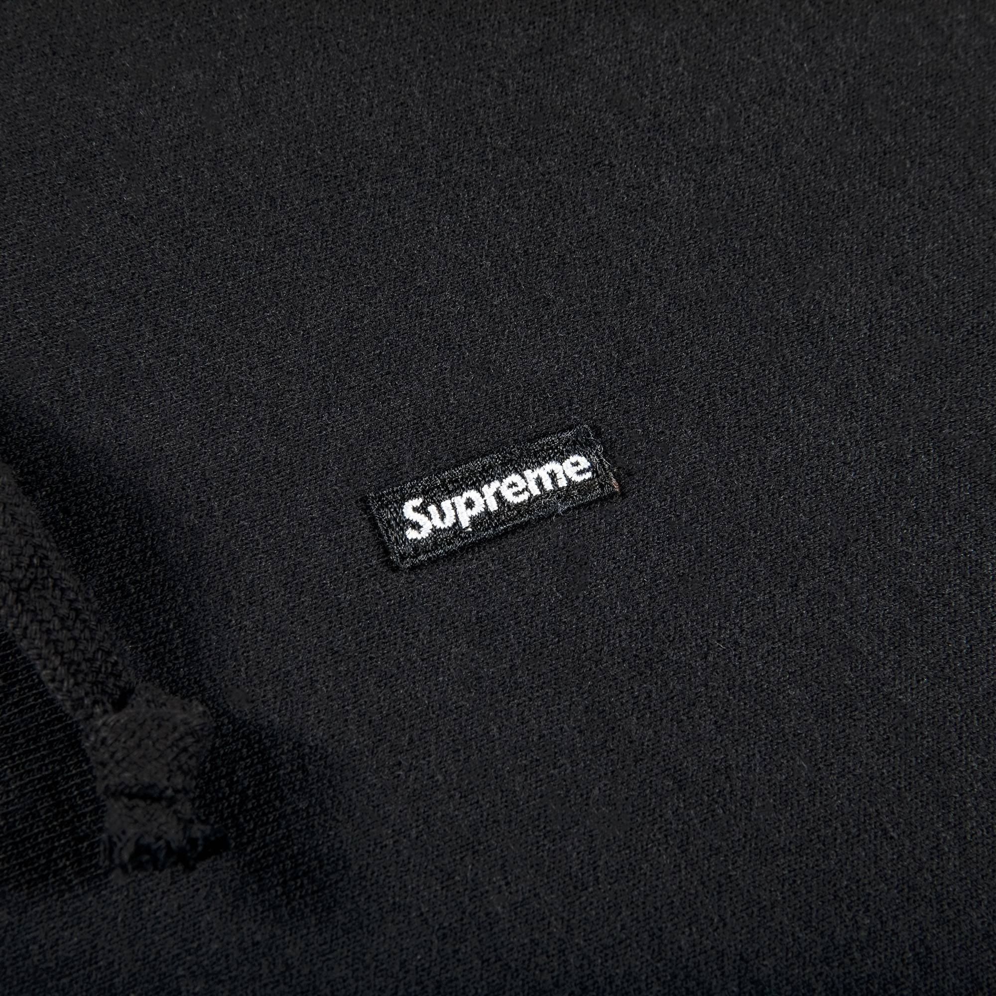 Supreme Small Box Hooded Sweatshirt 'Black' - 2