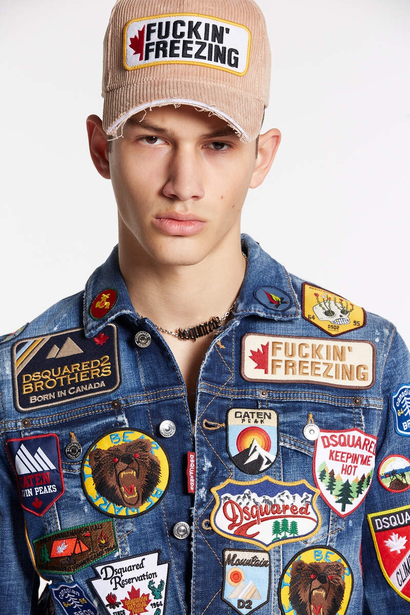 DARK WHITE SPRINKLE WASH DAN JEAN JACKET - 2