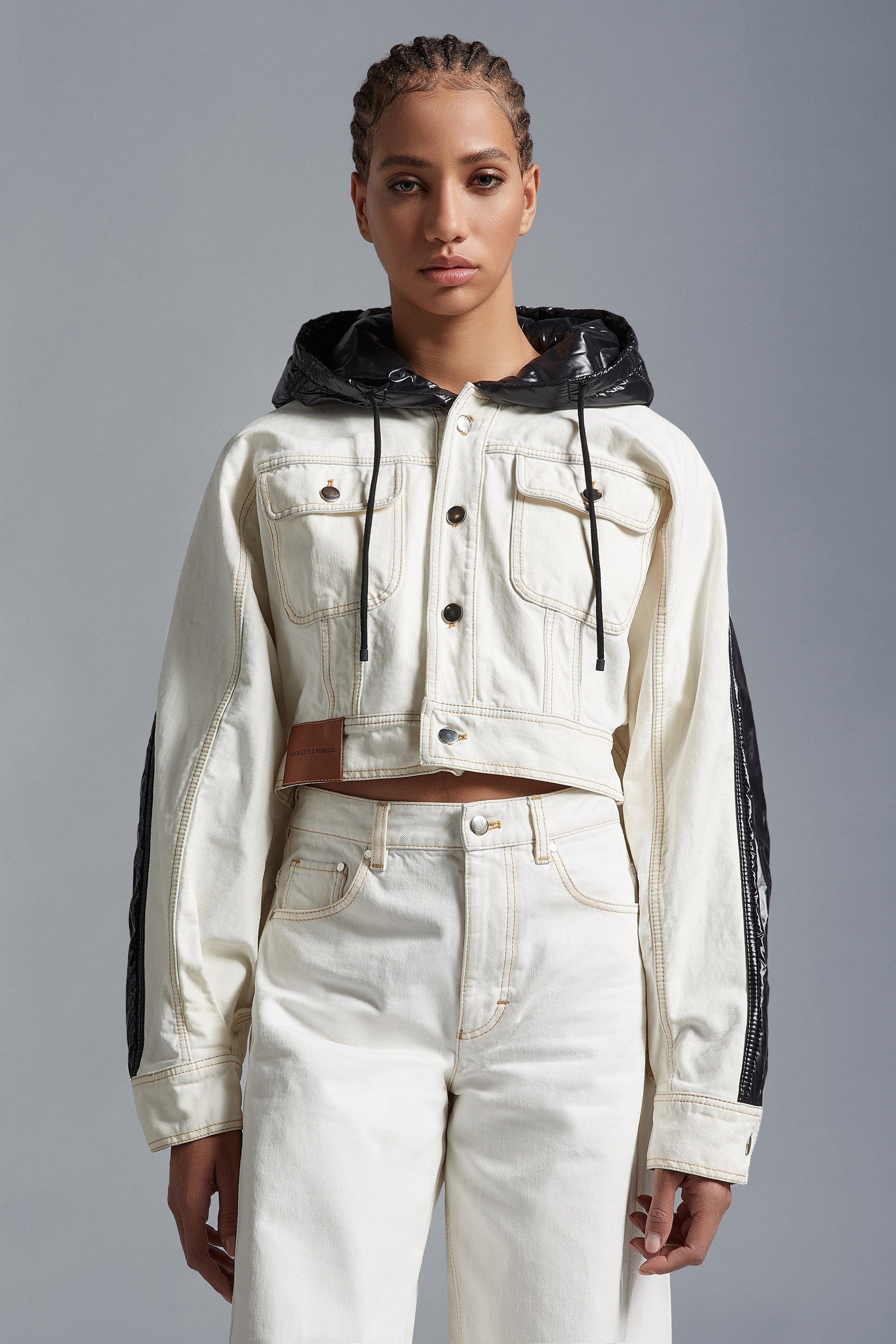Moncler Flushing Denim Jacket | REVERSIBLE