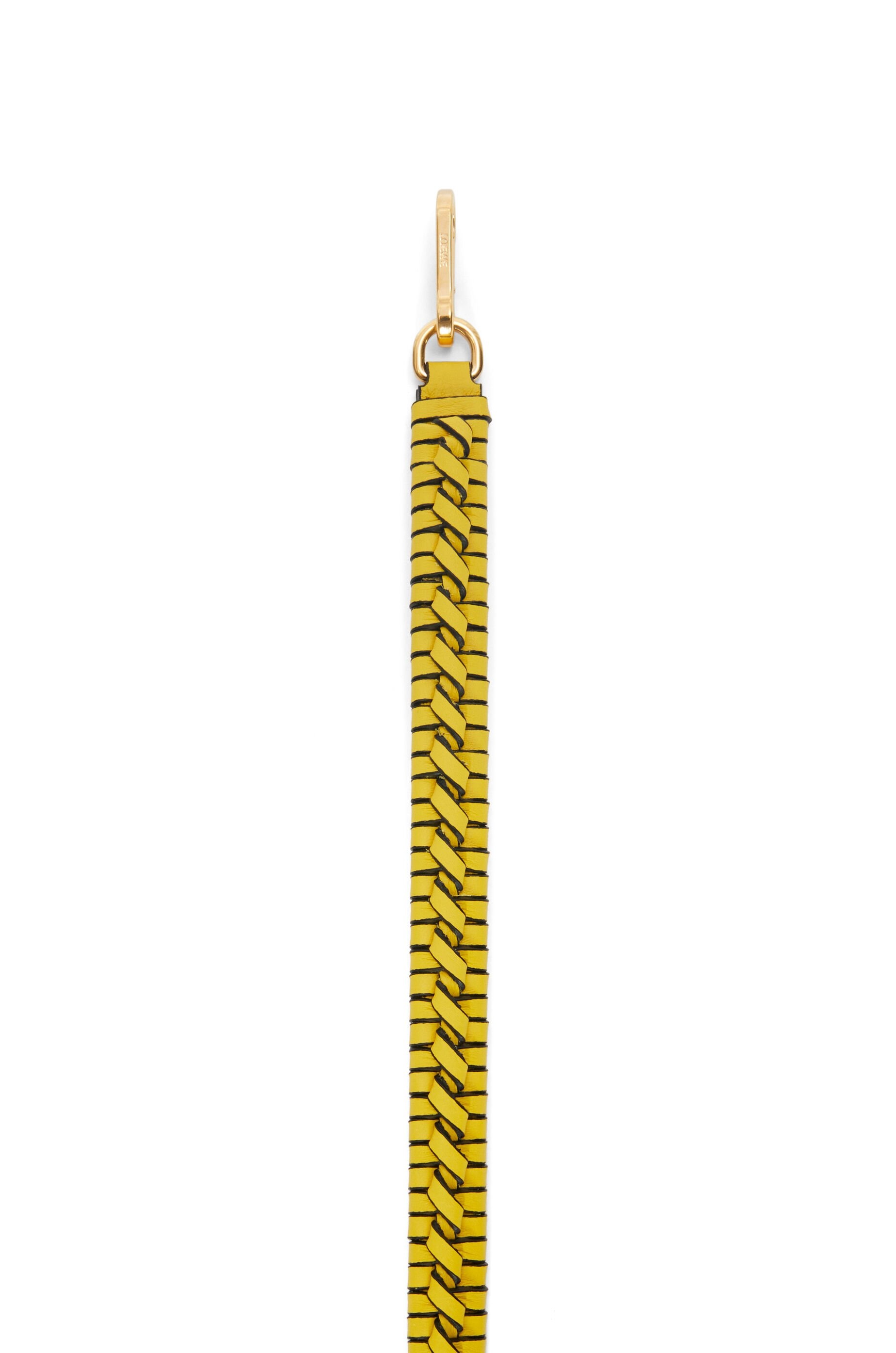 Woven spiral strap in classic calfskin - 2