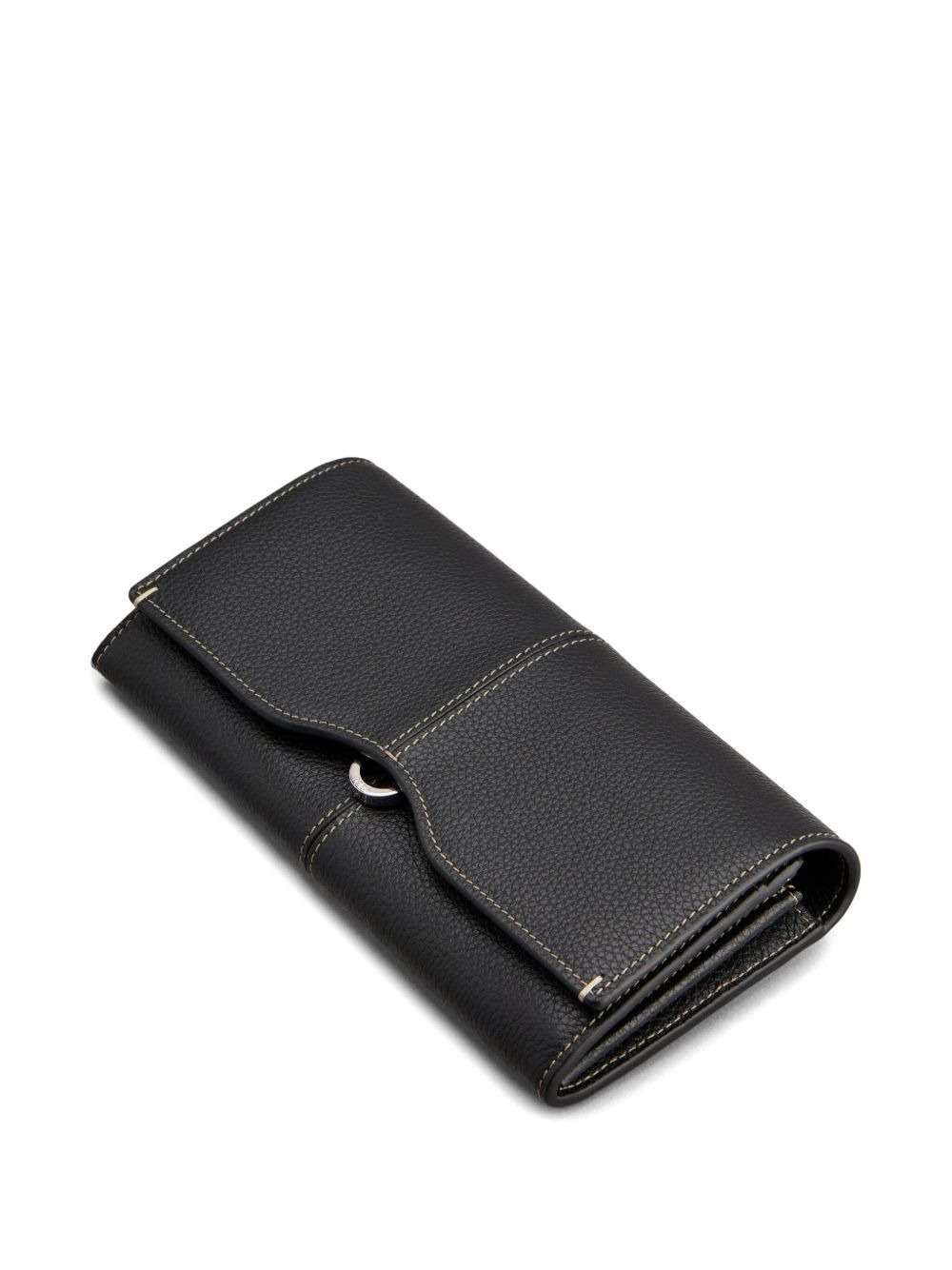 leather stitched wallet - 4