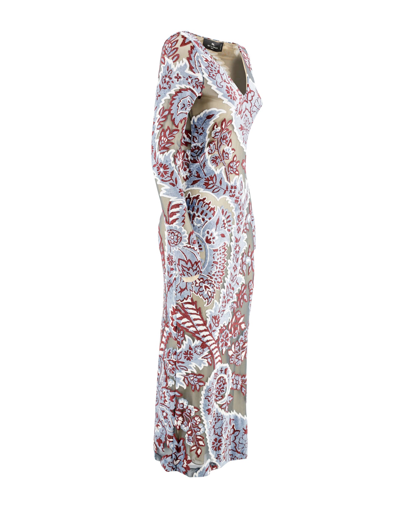 Devore' Velvet Midi Dress - 4
