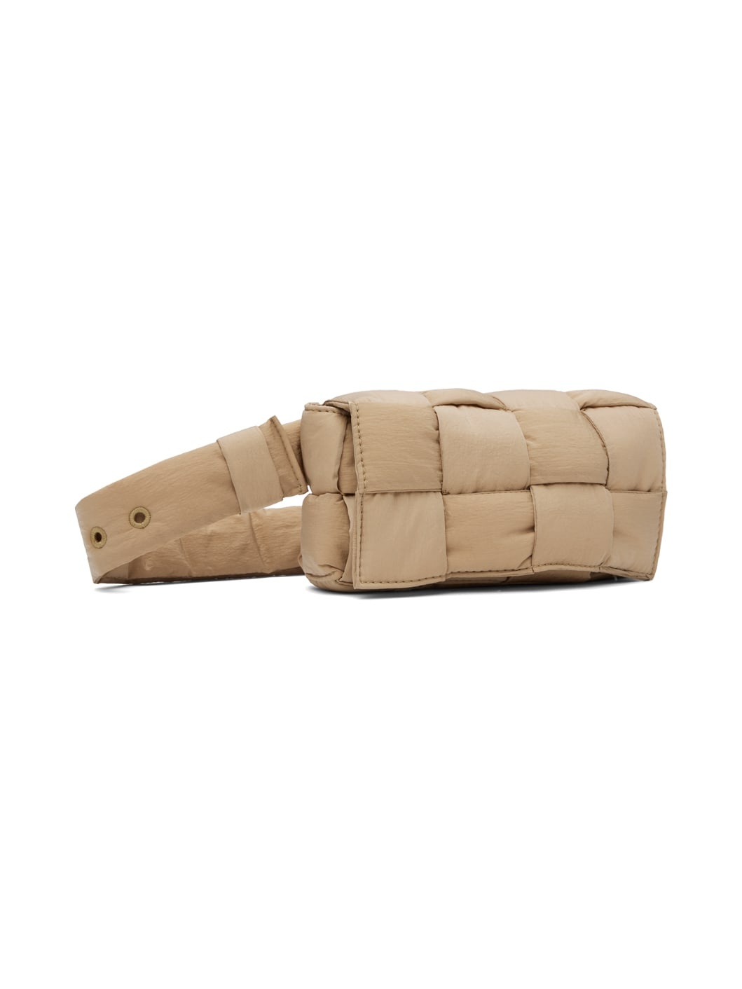 Beige Mini Cassette Padded Bag - 2