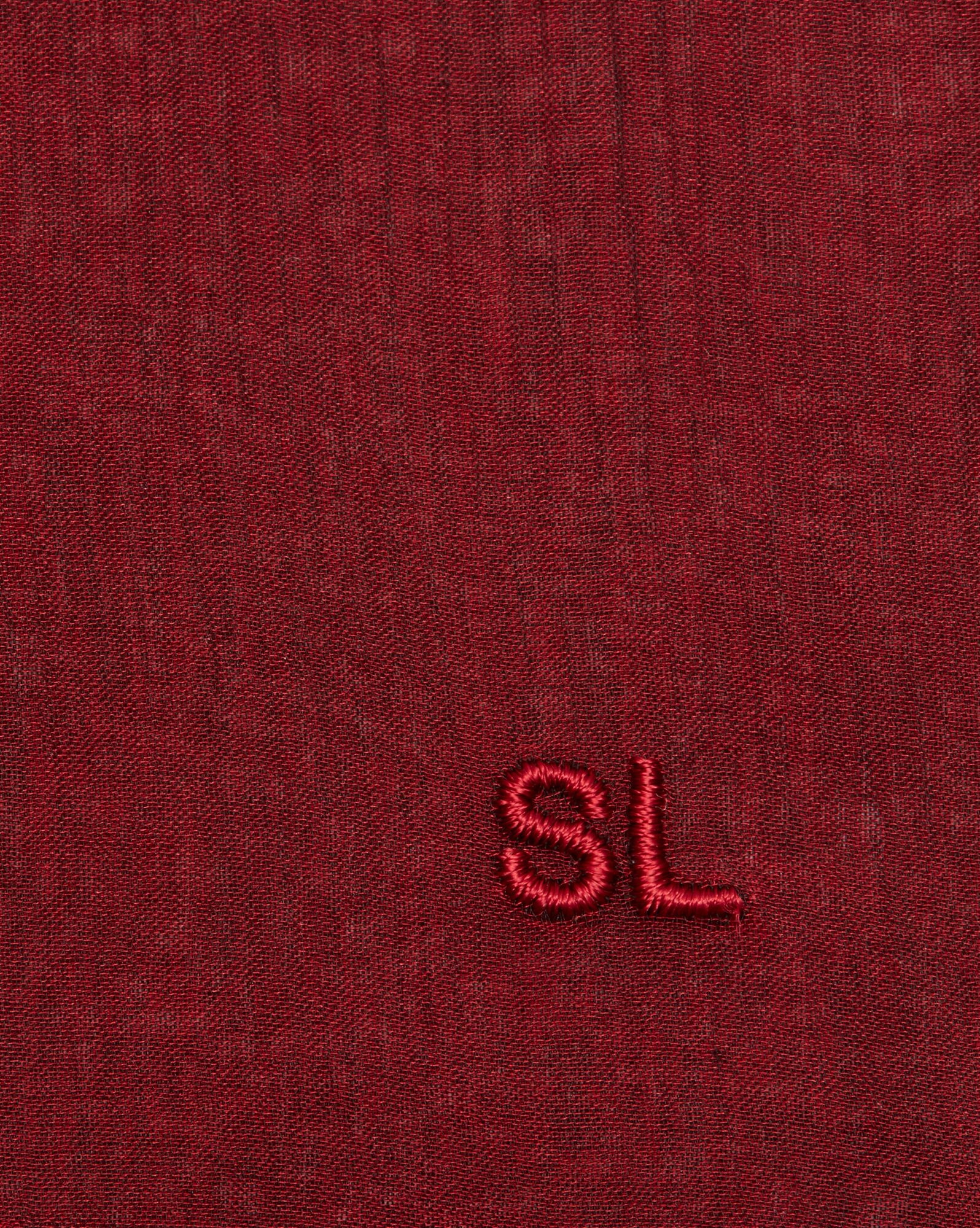 sl pocket square in silk muslin - 3