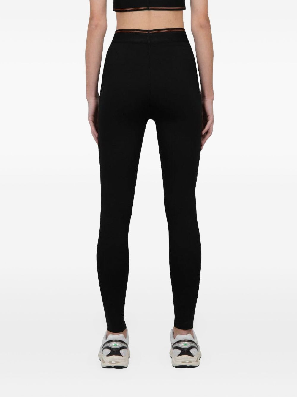 logo-waistband leggings - 3