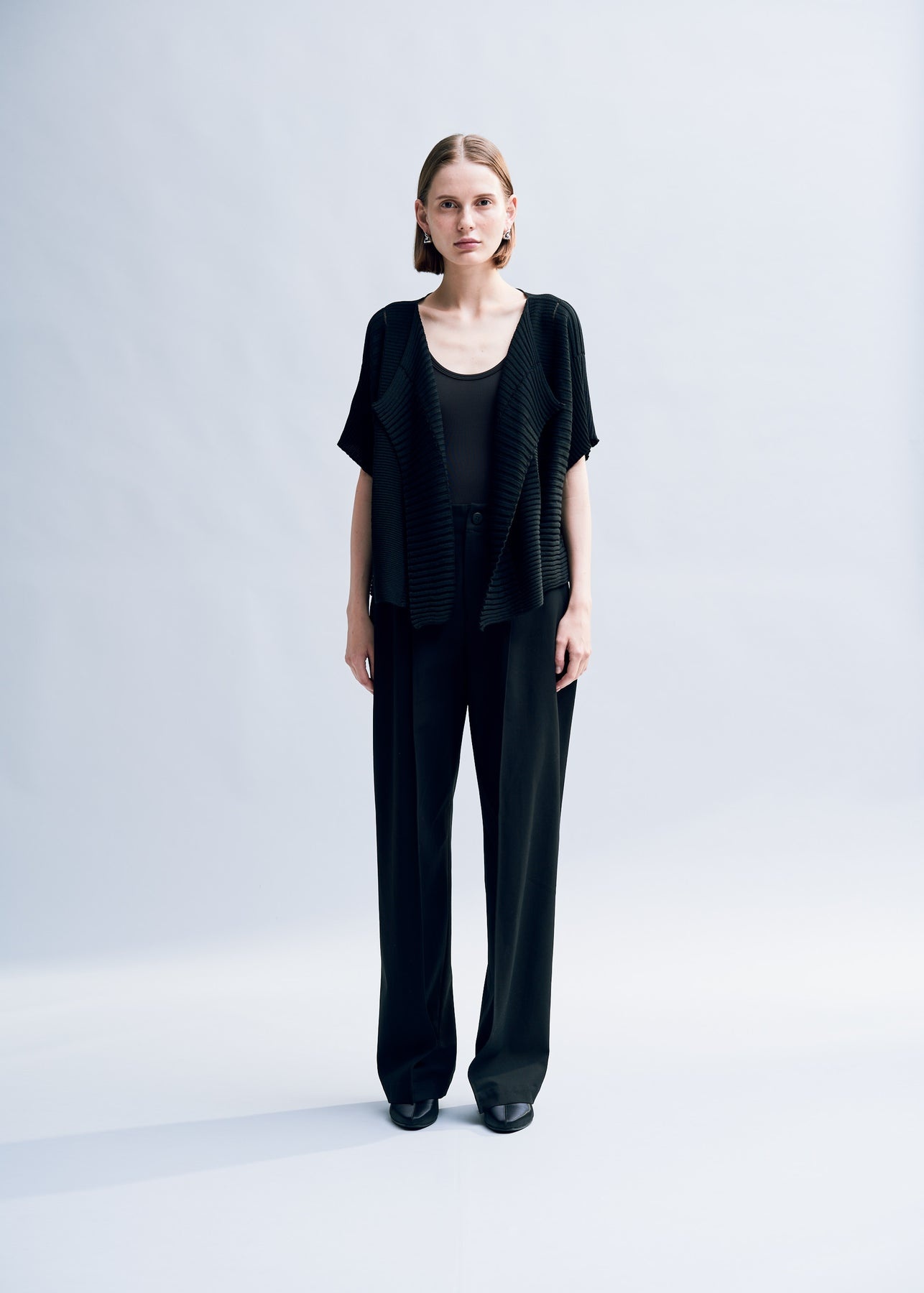 COLUMN KNIT CARDIGAN - 2