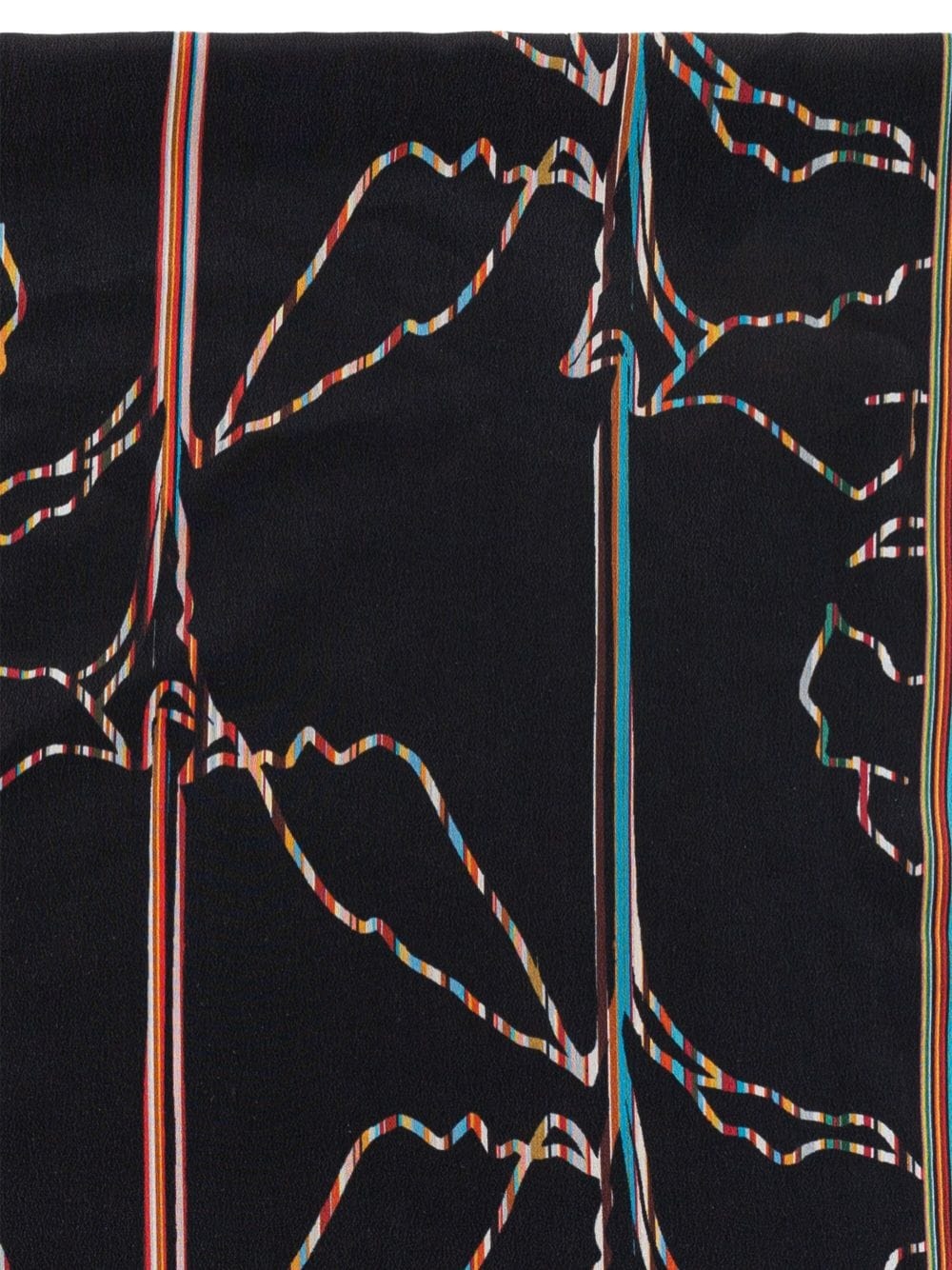 Magnolia-print silk scarf - 3