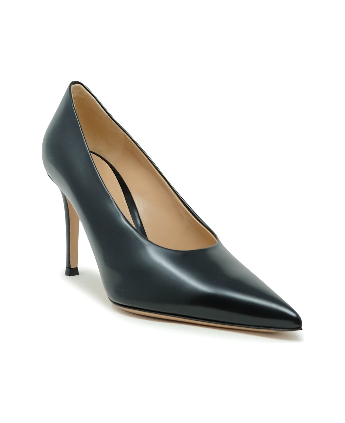 Gianvito Rossi Black Leather Pumps - 2