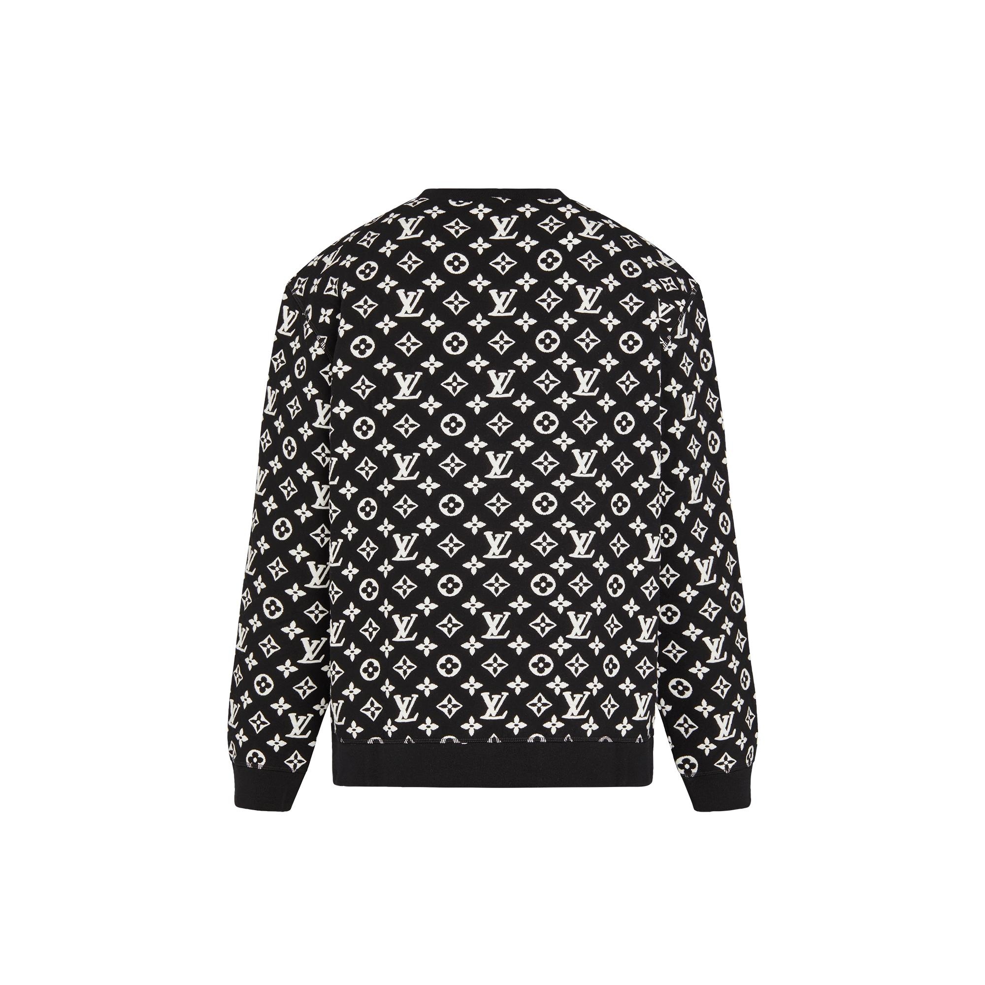 Full Monogram Jacquard Crewneck - 3