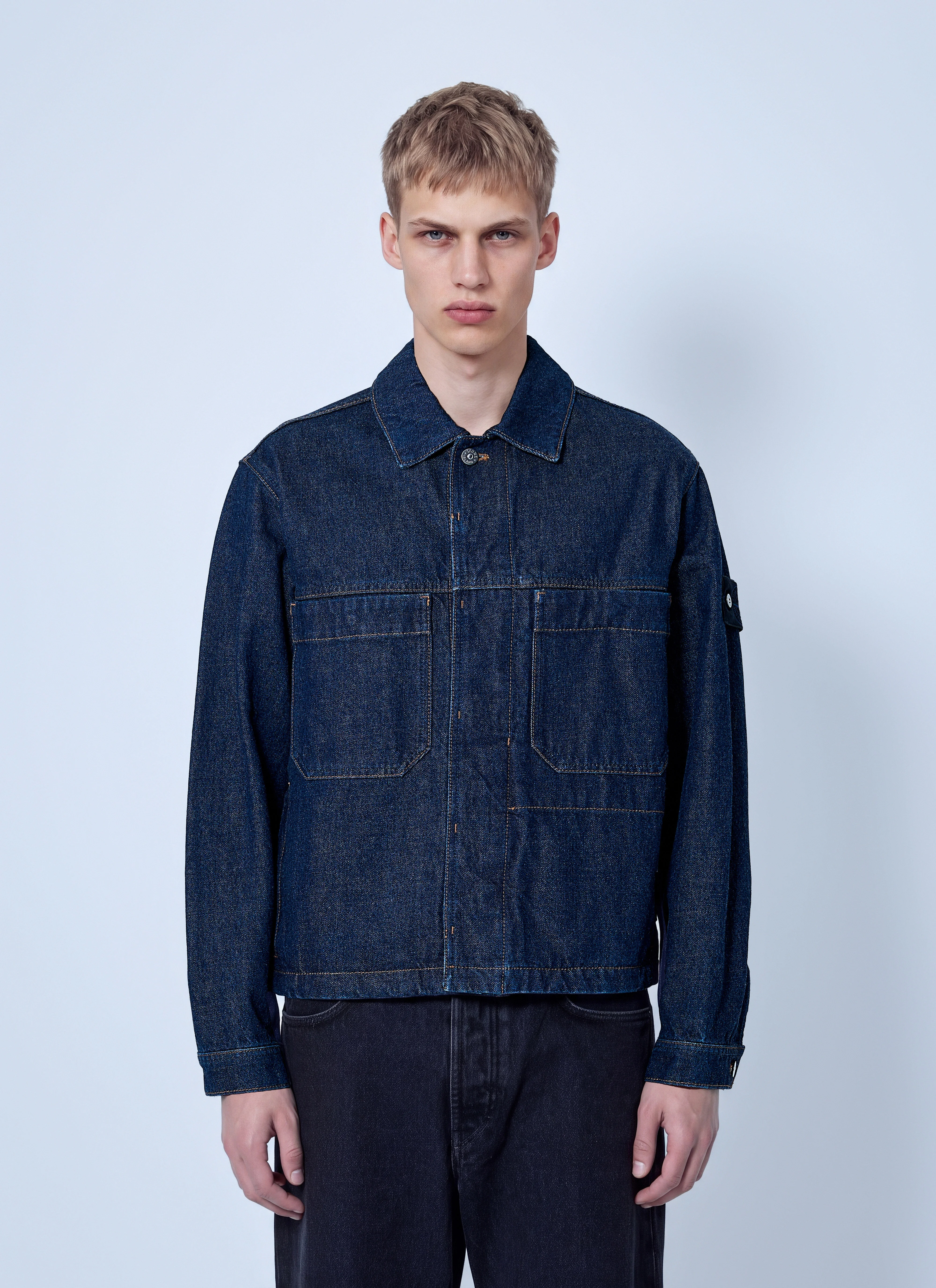 Denim Shirt Jacket - 1