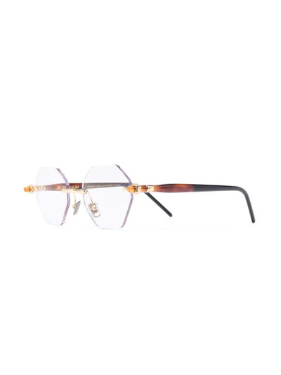 Kuboraum P54 octagonal-frame glasses outlook