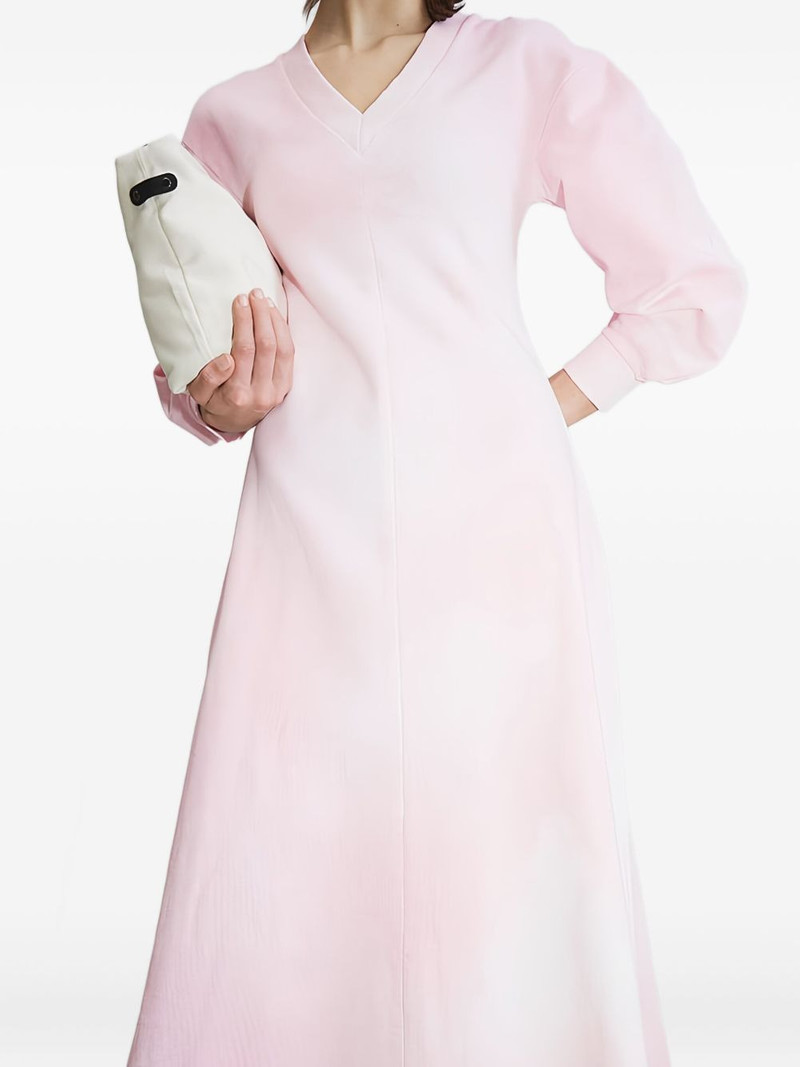 Gisele tie-dye V-neck midi dress 3